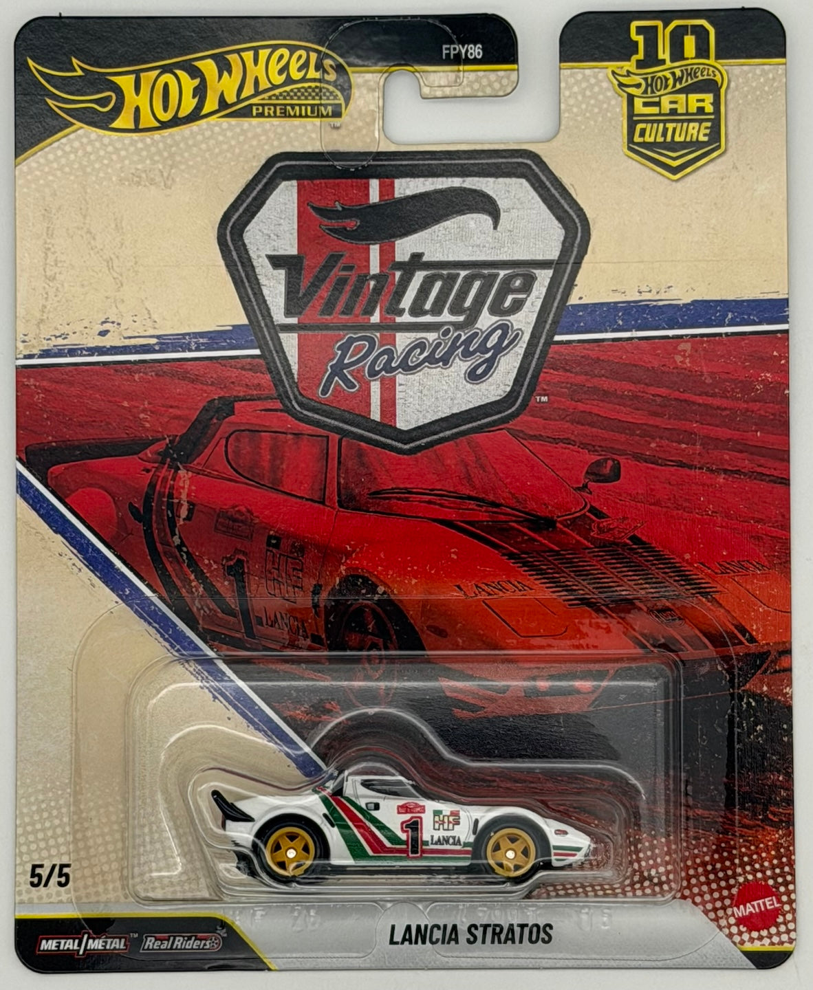 Hot Wheels 1:64 Car Culture Vintage Racing Sealed Case (FPY86-961T)