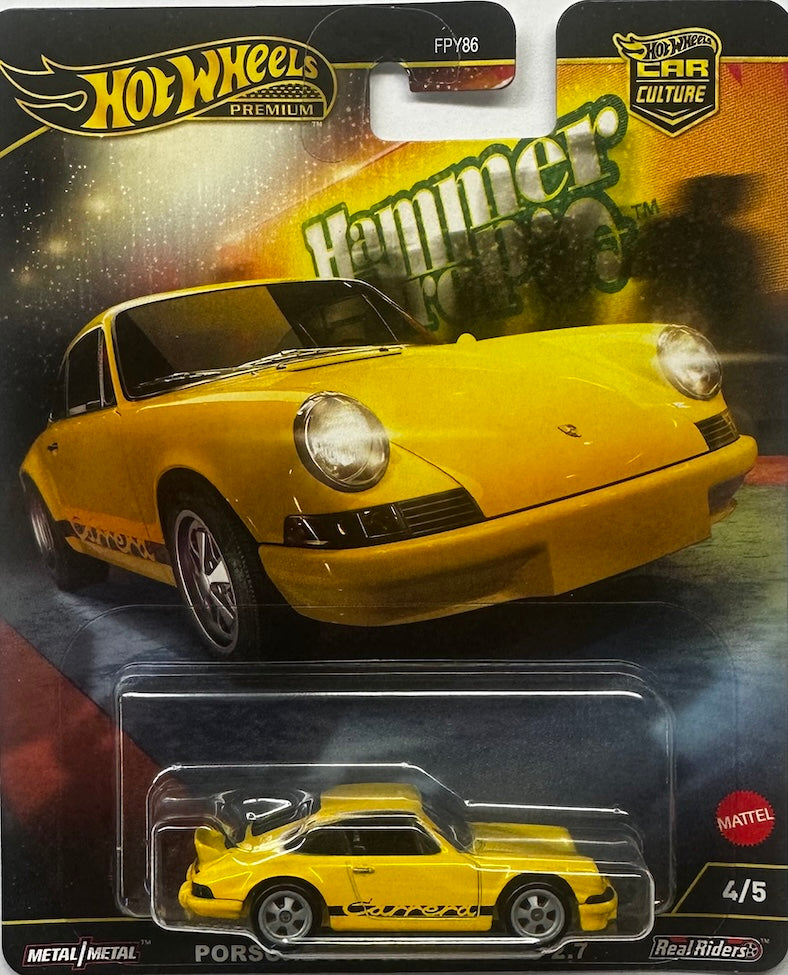 Hot Wheels Car Culture Hammer Drops - Porsche 911 Carrera RS 2.7