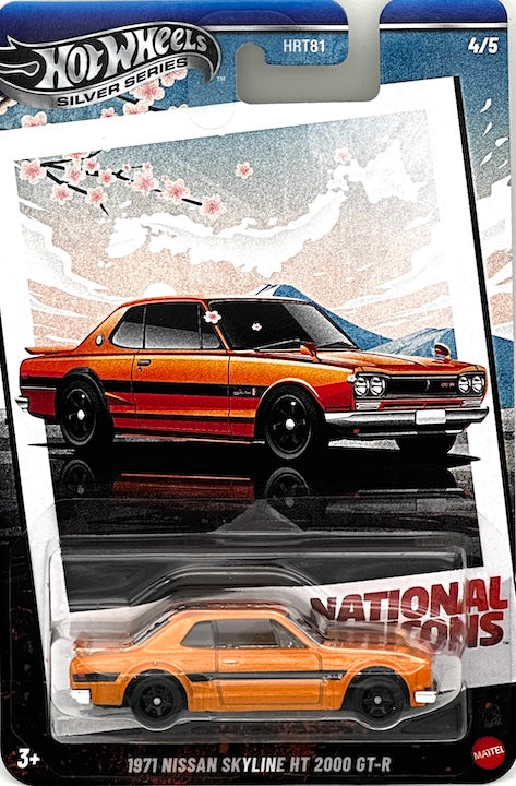 Hot Wheels National Icons - '71 Nissan Skyline HT 2000 GT-R