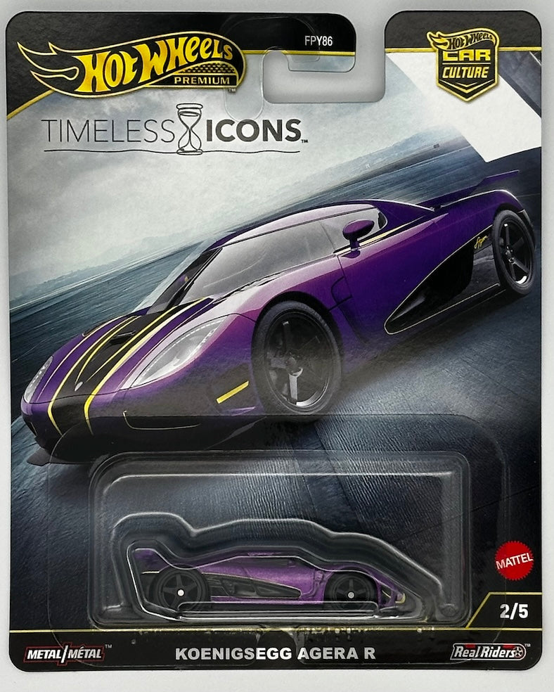 Hot Wheels 1:64 Car Timeless Icons Sealed Case (Possible Chase!)