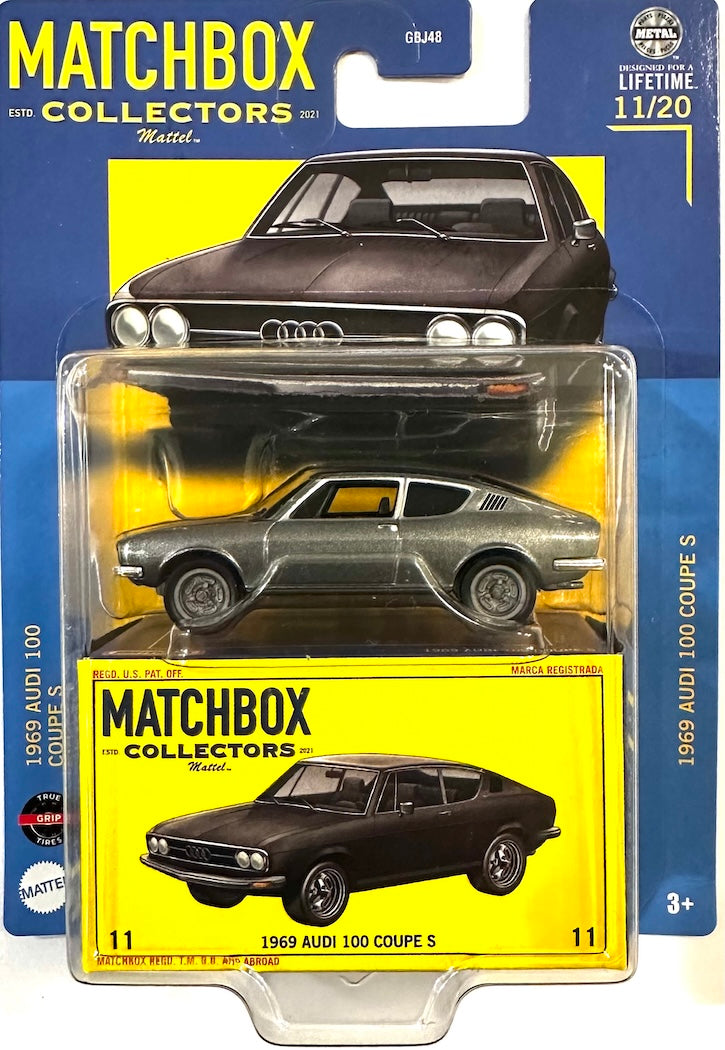 Matchbox Collector 2024 11/20 1969 Audi 100 Coupe S
