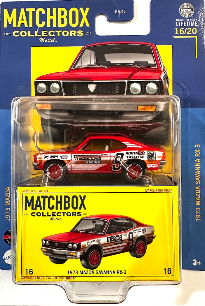 Matchbox Collector 2024 16/20 1973 Mazda Savanna RX-3