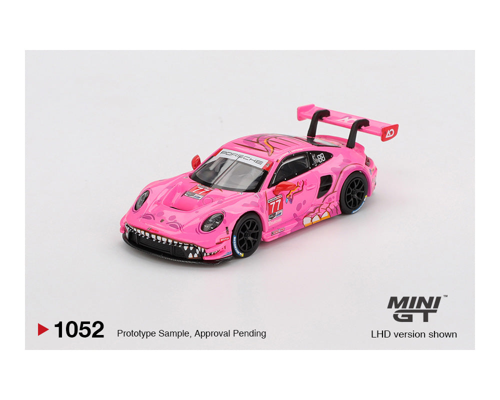 (Pre-order) Mini GT 1:64 Porsche 911 GT3 R #77 AO Racing 2024 IMSA ROAD AMERICA
