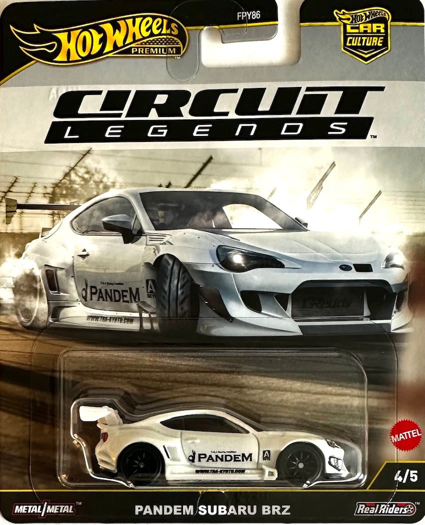 Hot Wheels Car Culture Circuit Legends Set of 6 with Chase!