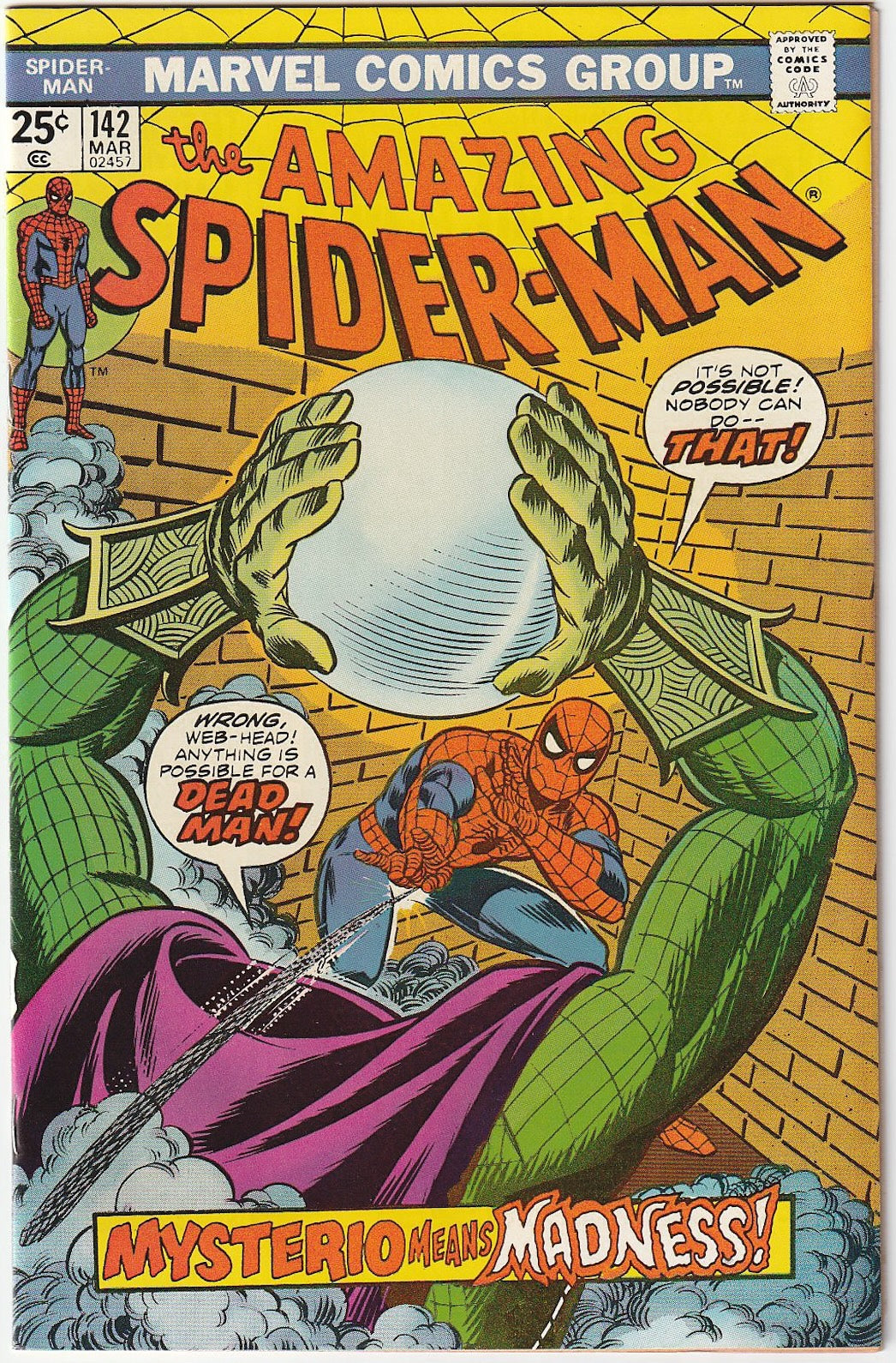 Amazing Spider-Man #142 VF/NM (9.0)