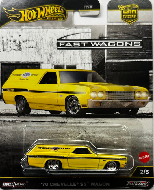 Hot Wheels Car Culture Fast Wagons - '70 Chevelle SS