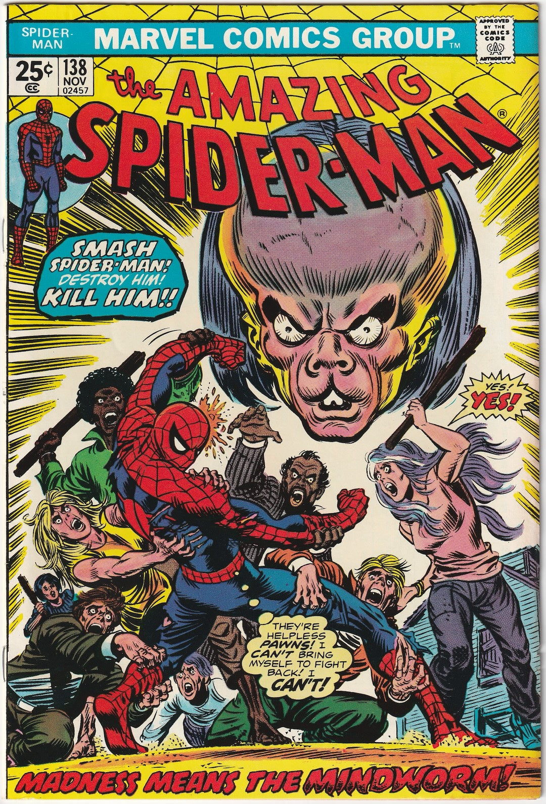 Amazing Spider-Man #138 VF+ 8.5