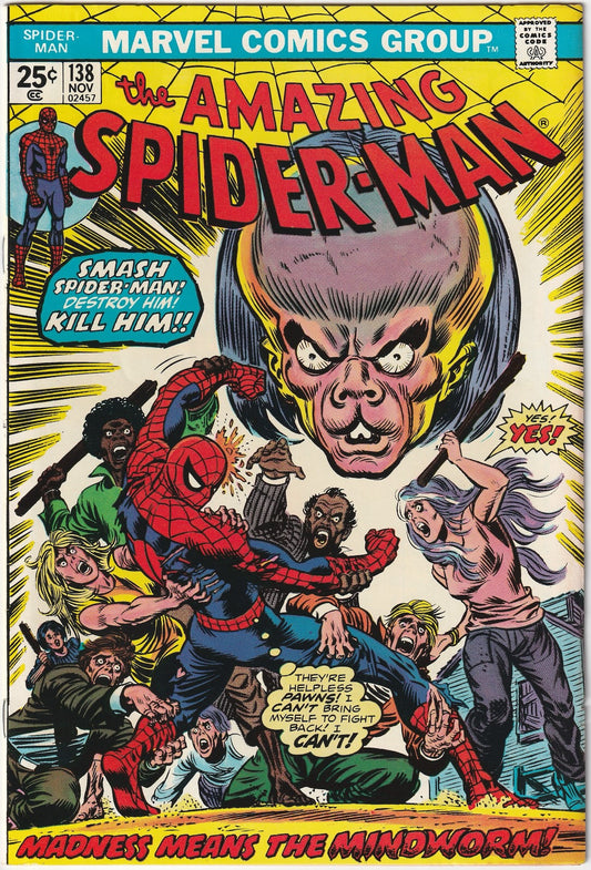 Amazing Spider-Man #138 VF+ 8.5