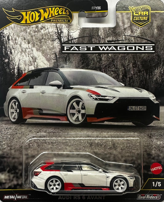 Hot Wheels Car Culture Fast Wagons - Audi RS6 Avant