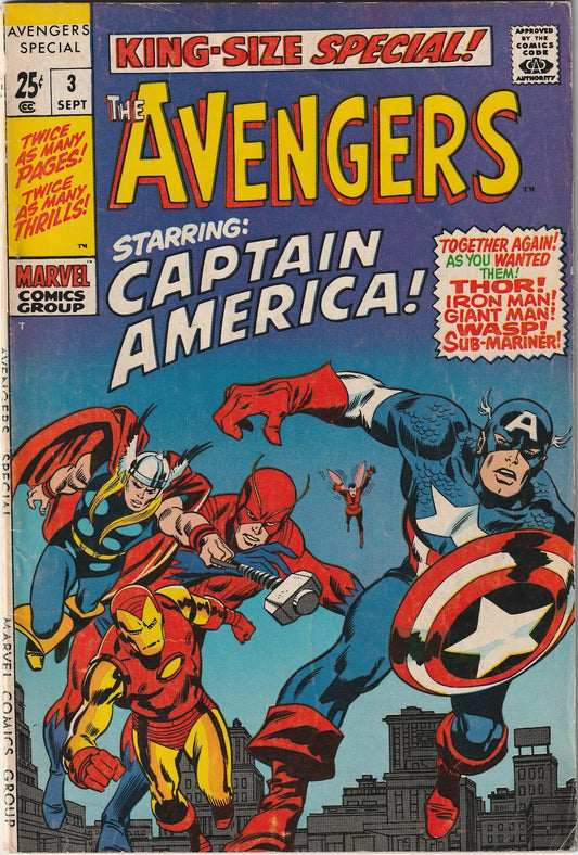 Avengers Special #3 VG- 3.5