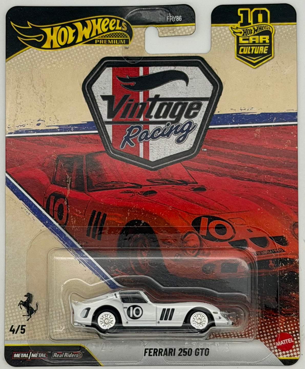 Hot Wheels 1:64 Car Culture Vintage Racing Sealed Case (FPY86-961T)