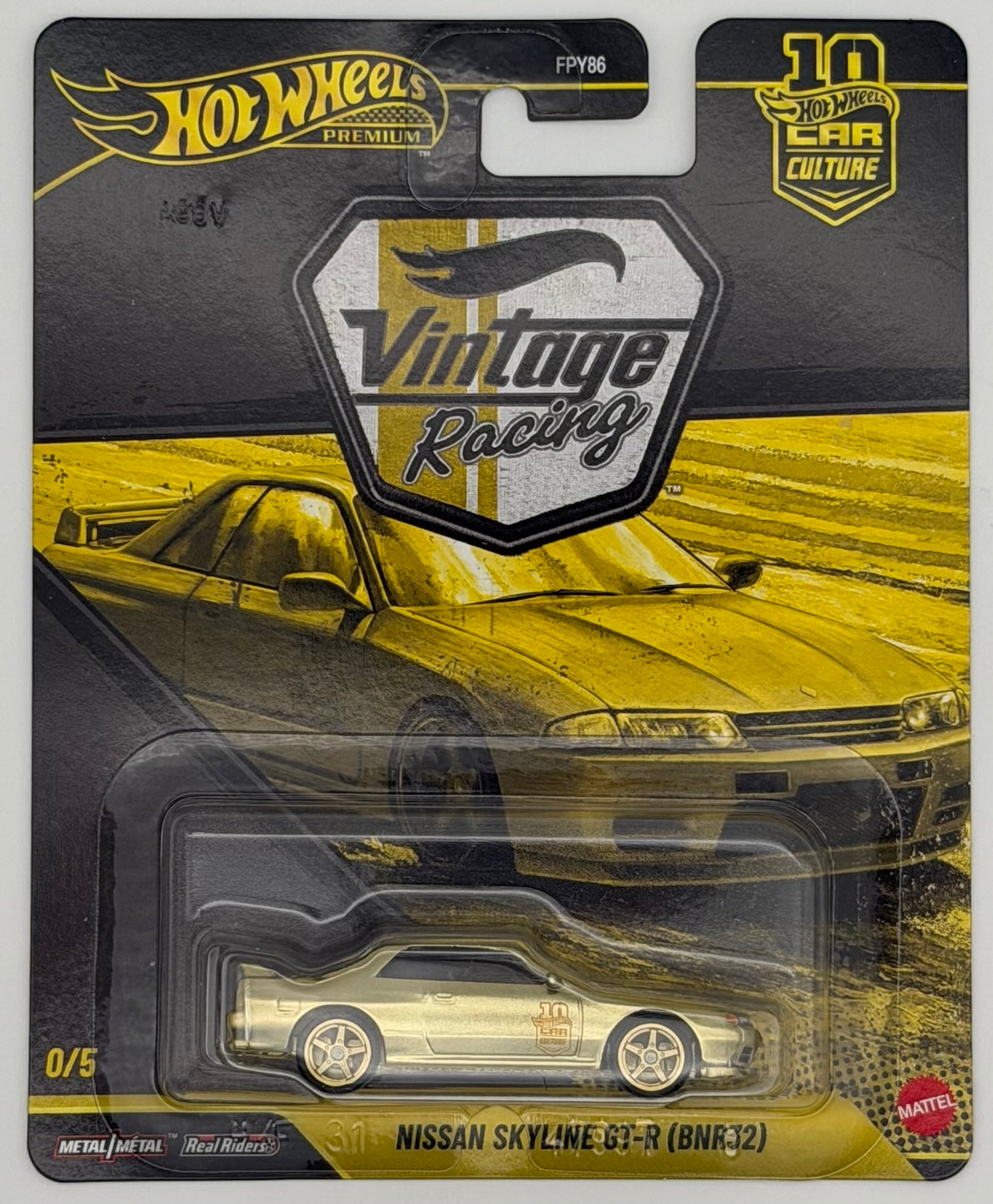 Hot Wheels 1:64 Car Culture Vintage Racing Sealed Case (FPY86-961T)
