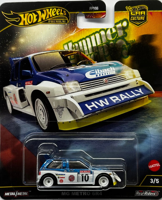 Hot Wheels Car Culture Hammer Drops - MG Metro 6R4