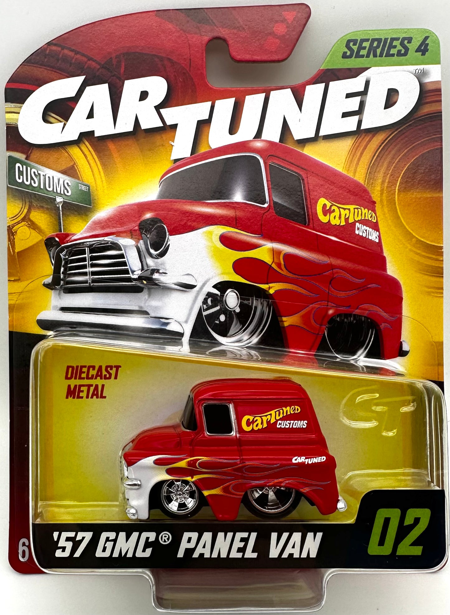 Car Tuned Series 4 Low Riders - '57 GMC Panel Van