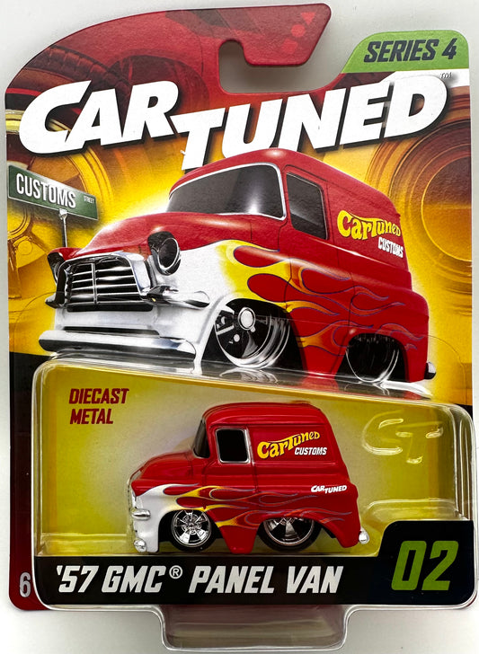 Car Tuned Series 4 Low Riders - '57 GMC Panel Van