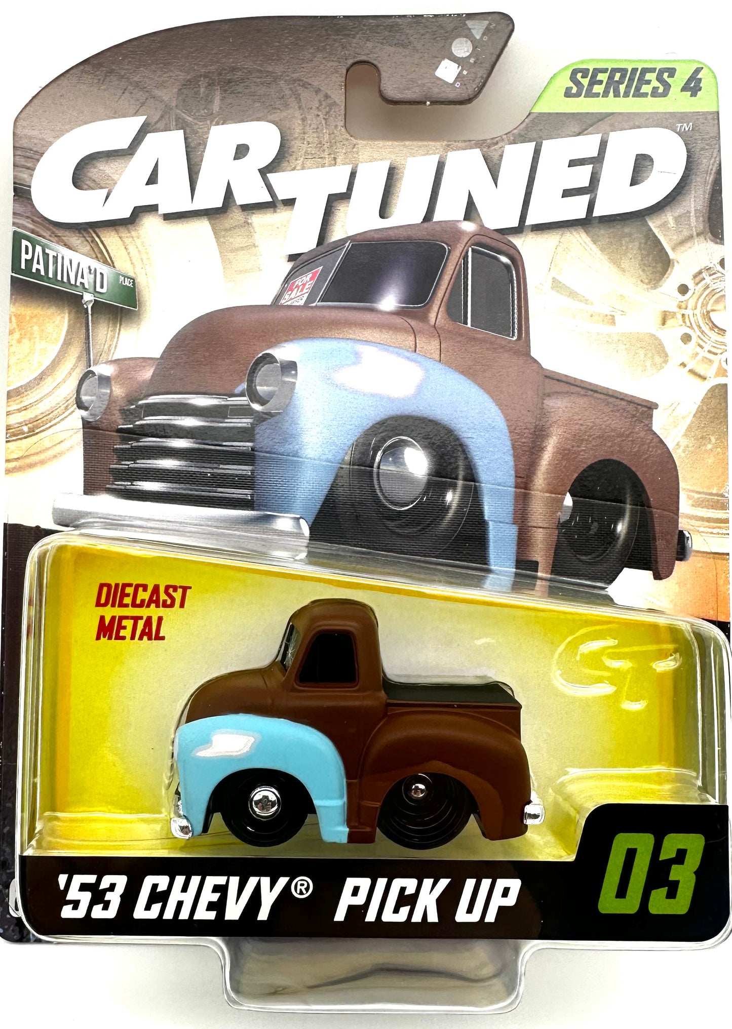 Car Tuned Series 4 Low Riders - '53 Chevy Pick Up