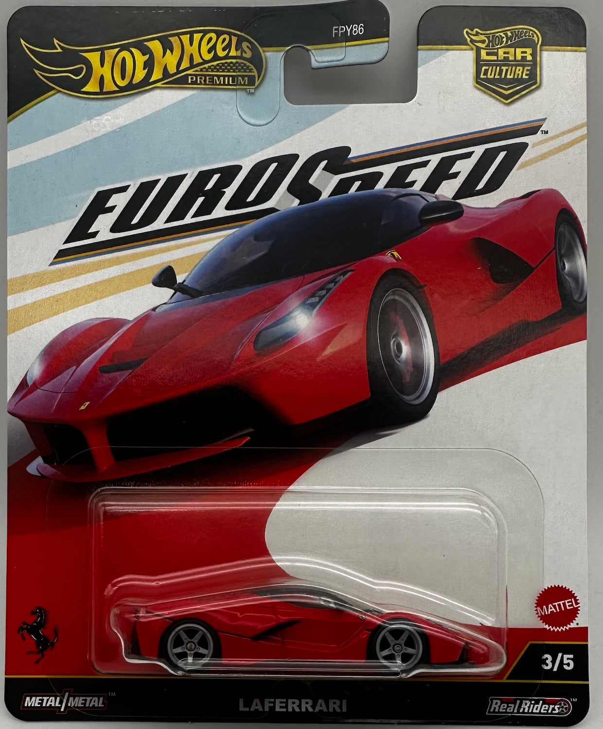 Hot Wheels 1:64 Car Culture Euro Speed - La Ferrari