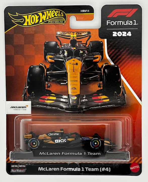 Hot Wheels 1:64 F1 2024 - McLaren #4 (Norris)