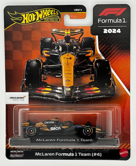 Hot Wheels 1:64 F1 2024 - McLaren #4 (Norris)