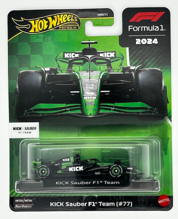 Hot Wheels 1:64 F1 2024 - Kick Sauber #77 (Bottas)