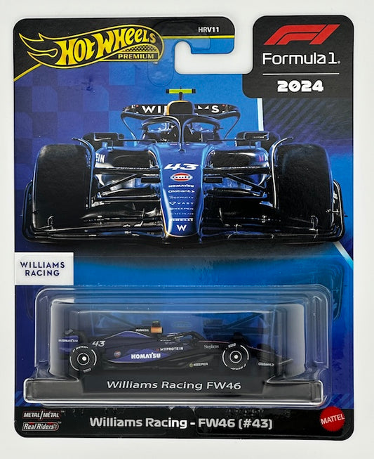Hot Wheels 1:64 F1 2024 - Williams #43 (Colipinto)