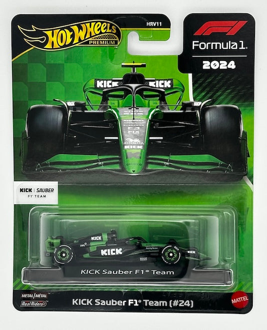 Hot Wheels 1:64 F1 2024 - Kick Sauber #24 (Zhou)