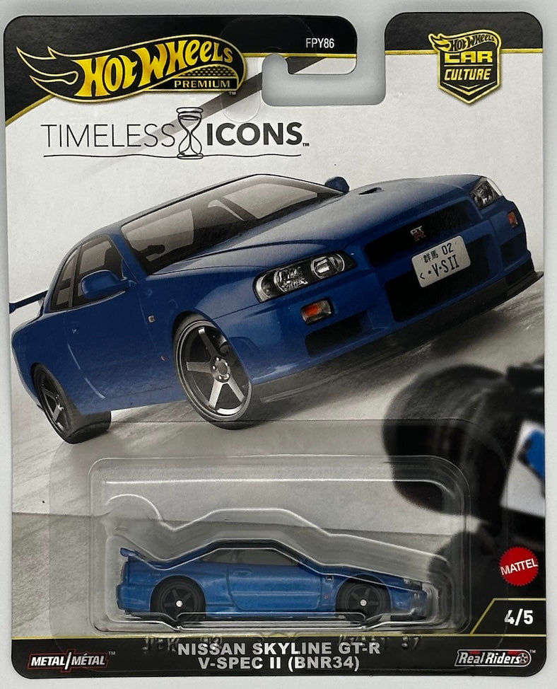 Hot Wheels 1:64 Car Timeless Icons Sealed Case (Possible Chase!)
