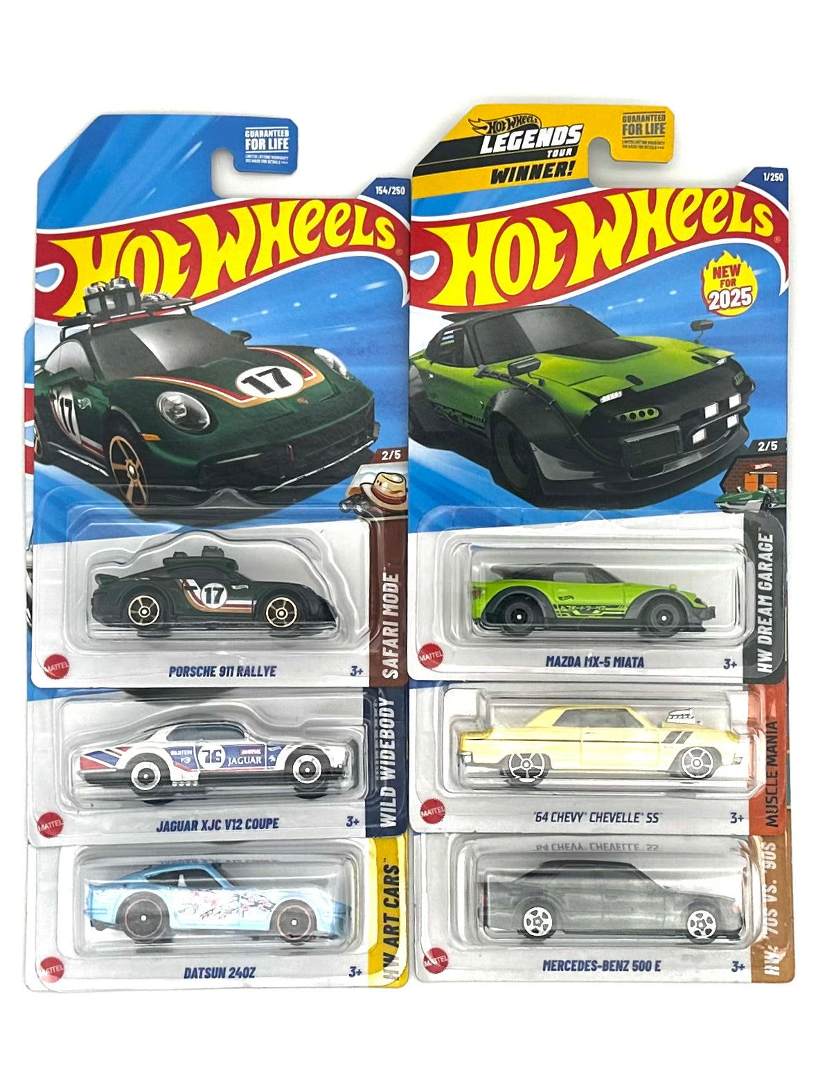 Hot Wheels 1:64 2025 Mainline "Better" Lot of 6