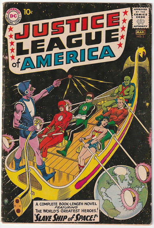 Justice League of America #3 VG- (3.5)