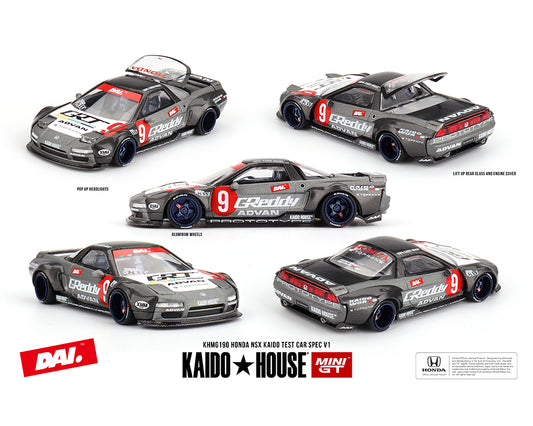 (Pre-order) Kaido House x Mini GT 1:64 Honda NSX Kaido Test Car Spec V1