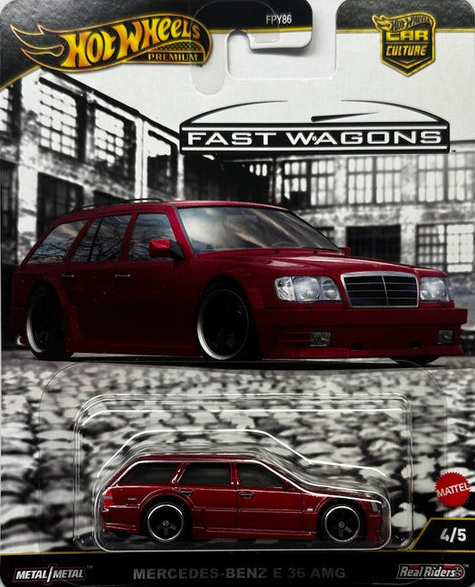 Hot Wheels Car Culture Fast Wagons - Mercedes Benz E36 AMG