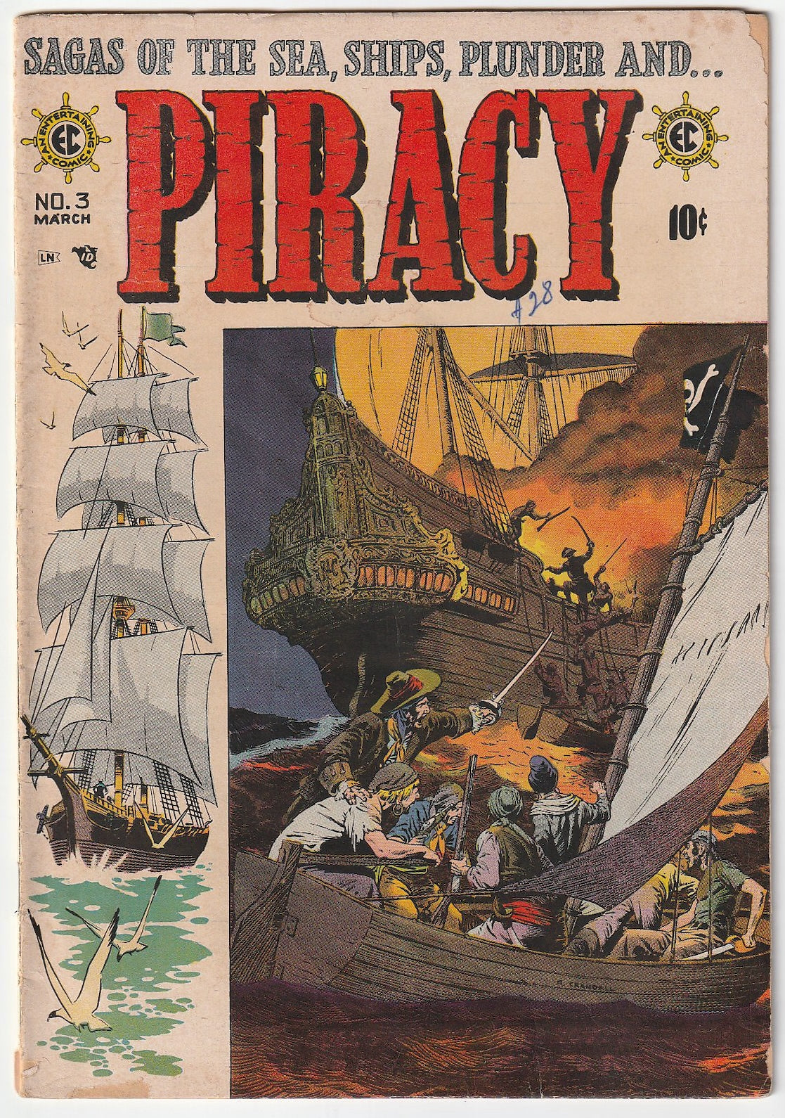 Piracy #3 G/VG (3.0)