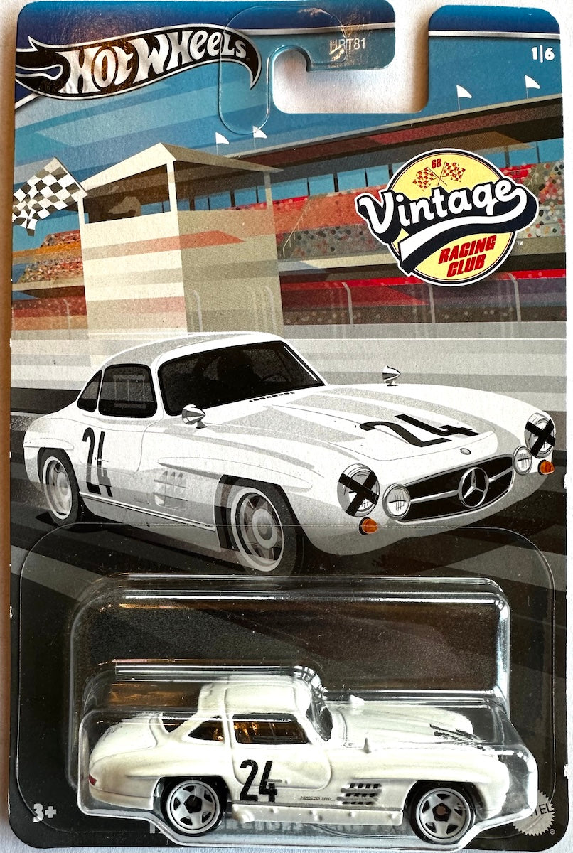 Hot Wheels Vintage Racers - Mercedes Benz 300SL