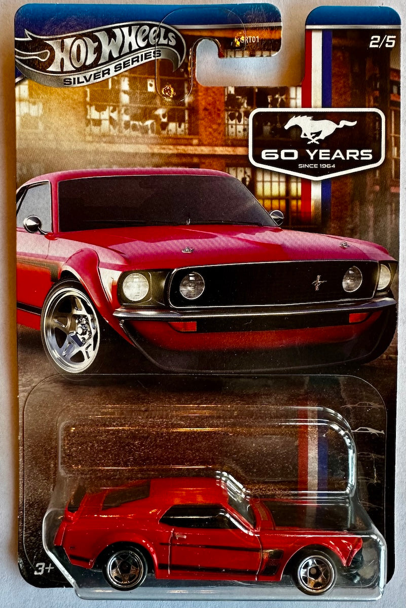 Hot Wheels Silver Series - 69 Ford Mustang Boss 302