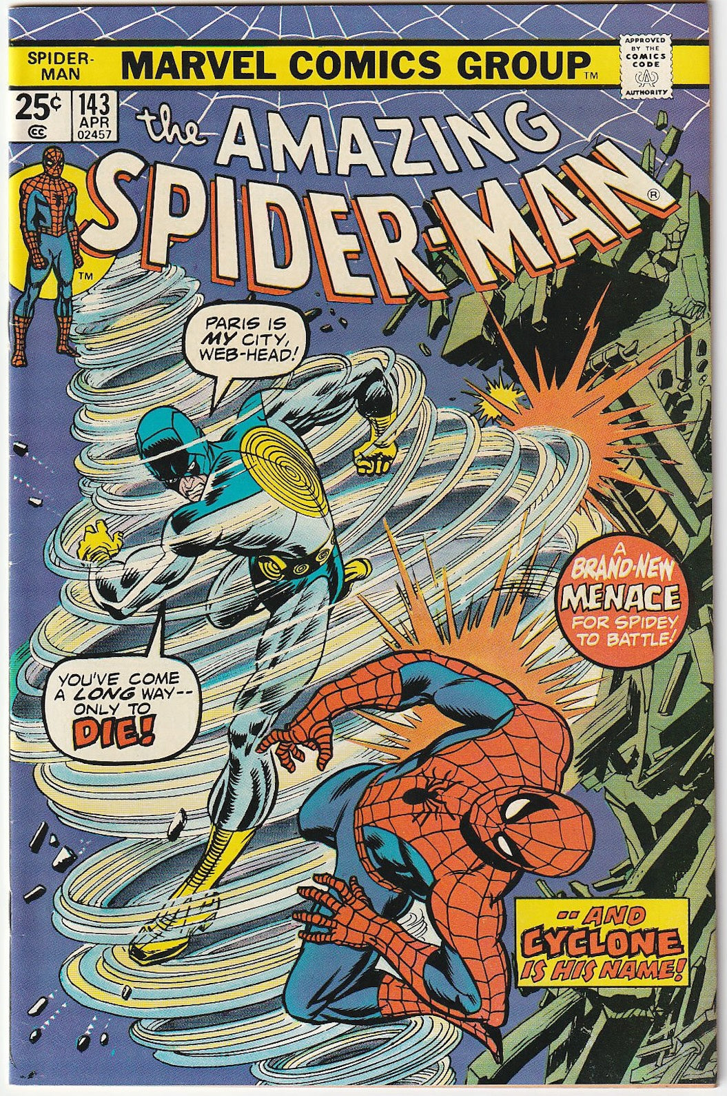 Amazing Spider-Man #143 VF (8.0)