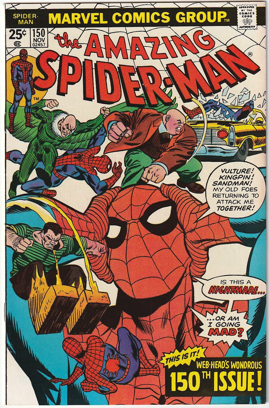 Amazing Spider-Man #150 NM- (9.2)