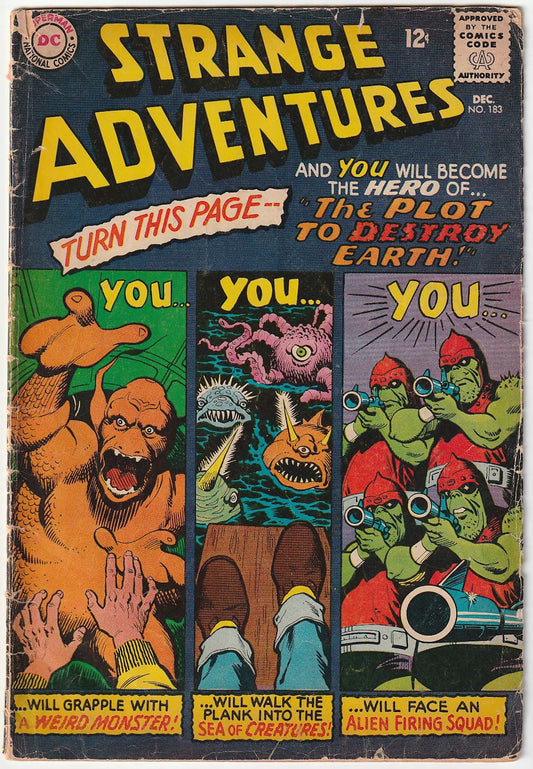 Strange Adventures #183 G+ (2.5)
