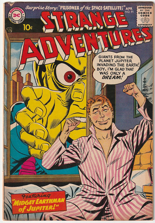 Strange Adventures #91 G/VG (3.0)