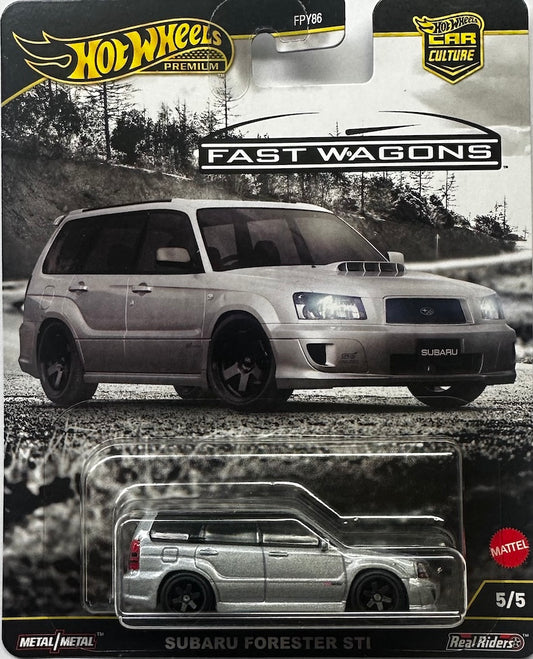 Hot Wheels Car Culture Fast Wagons - Subaru Forester STI