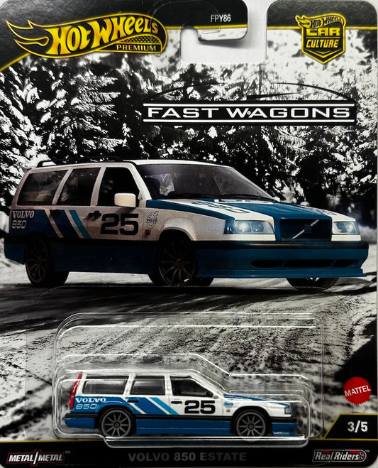 Hot Wheels Car Culture Fast Wagons - Volvo 850 Estate